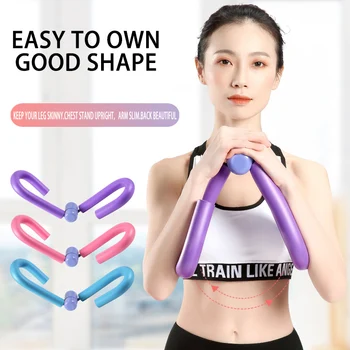 

PVC Leg Thigh Muscle Training Stovepipe Clip Slim Sports Gym Workout Machine Home Fitness For Arm Chest Waist Leg Weight Loss