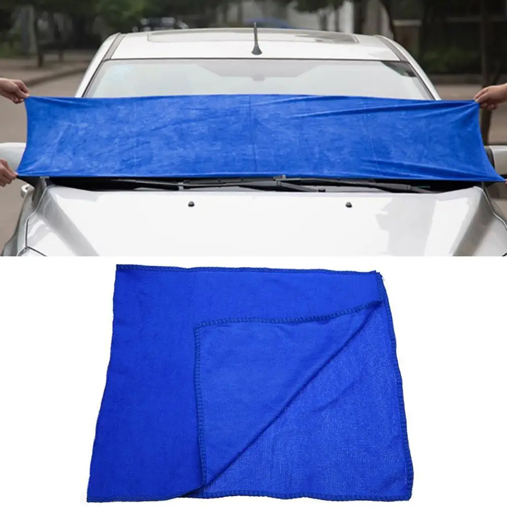 

70CM * 40CM Car Wash Cloths Microfiber Soft Strong Water Absorption Car Clean Cloth Washing Cleaning Towel XL