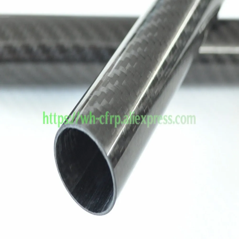 

20mm x 18mm x 500mm Carbon fiber tube, with 100% full carbon, Japan 3k improve material Quadcopter Hexacopter 20*18