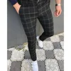 Men Clothing Hot Work Stretch Pants Spring Autumn New Fashion Grey Blue Multicolor Casual Trousers Pencil Pants For Men Business 2
