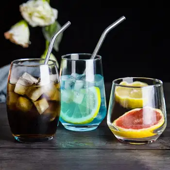 

4/6Pcs Creative Geometry Glass Mug Gold Plated Letter Handle Cup Coffee Mug Home Office Drinkware Couple Gifts