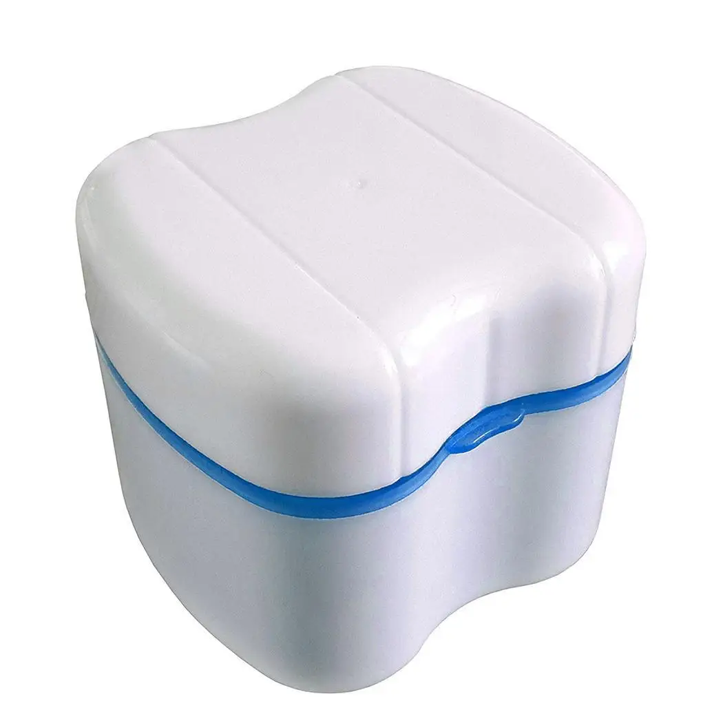 

False Teeth Storage Box Outdoor Travel Home Portable Faux Tooth Protective Case Organizer PP Plastic Dustproof Denture Boxes