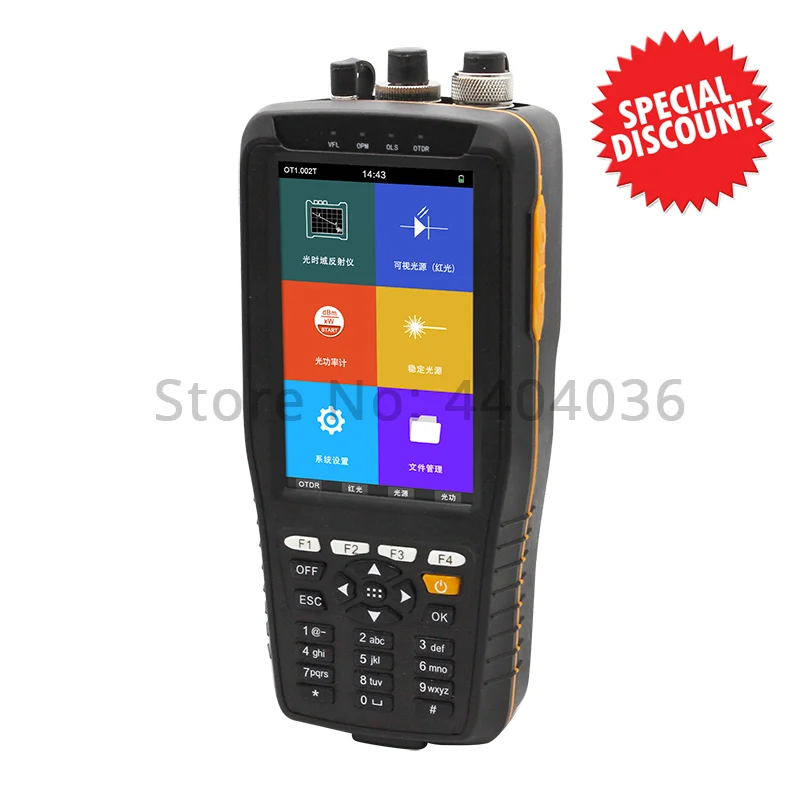 

2019 New TM290 Smart OTDR 1310 1550nm with VFL/OPM/OLS Touch Screen OTDR Optical Time Domain Reflectometer