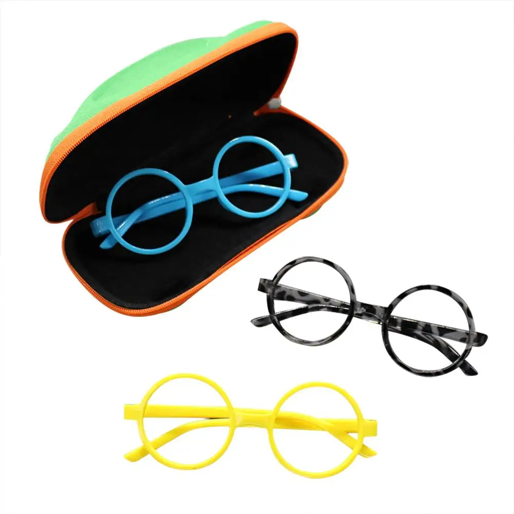 NWOT Kids Creative Design Eye Glasses Case Box Car School Supply Fun & Cute 