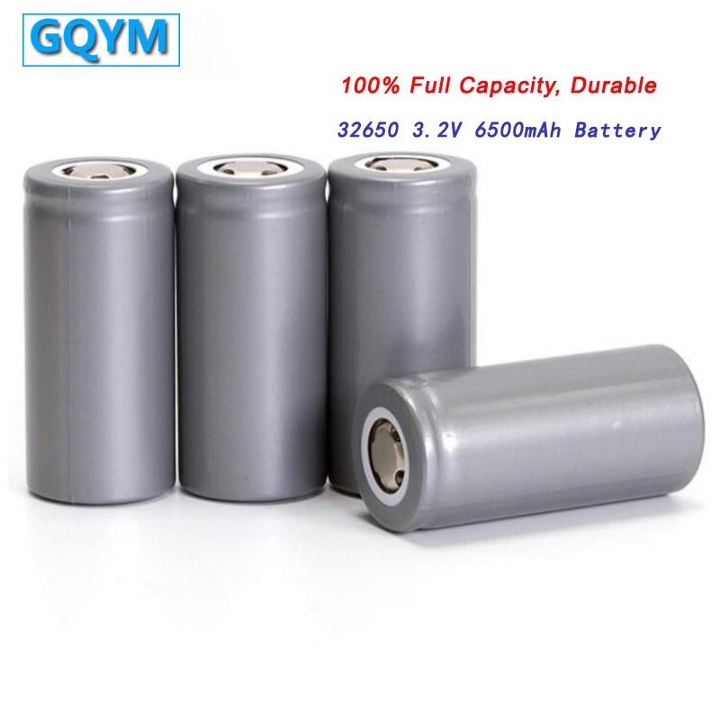 Новый GQYM 32650 3 2 v 6000mAh Lifepo4 аккумуляторная батарея LiFePO4 для фонарика резервного