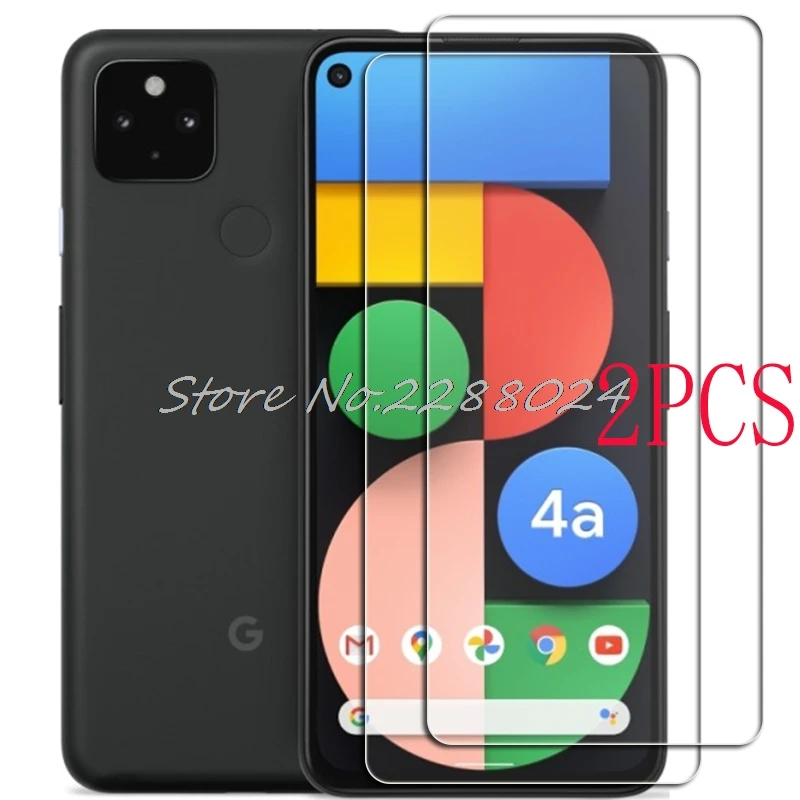 

2PCS FOR Google Pixel 4a 4G 5G Tempered Glass Protective On Pixel4a G025J GD1YQ, G025I Screen Protector Glass Film Cover