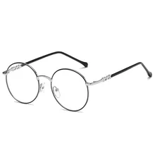 Новинка ноября, Корейская версия TR90, круглая оправа, анти-Blu-ray, плоские компьютерные очки, художественная мода, Ретро стиль, синий светильник, блокирующие очки