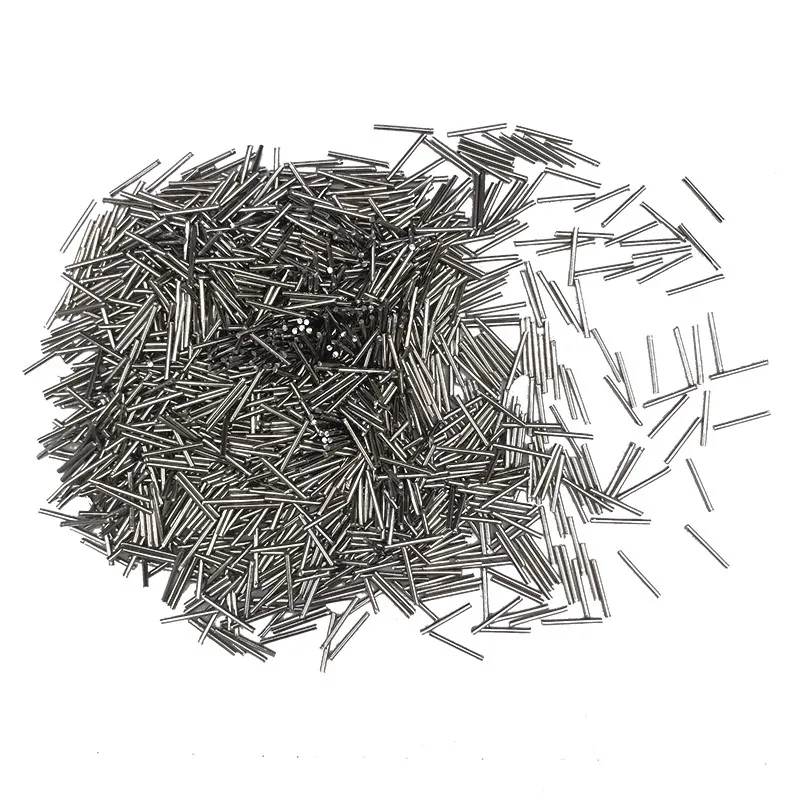 1KG Mini Pins Magnetic Rotary Tumbler Polisher Tools Stainless Steel Polishing Needles Jewelry Polishing Needles Media 2