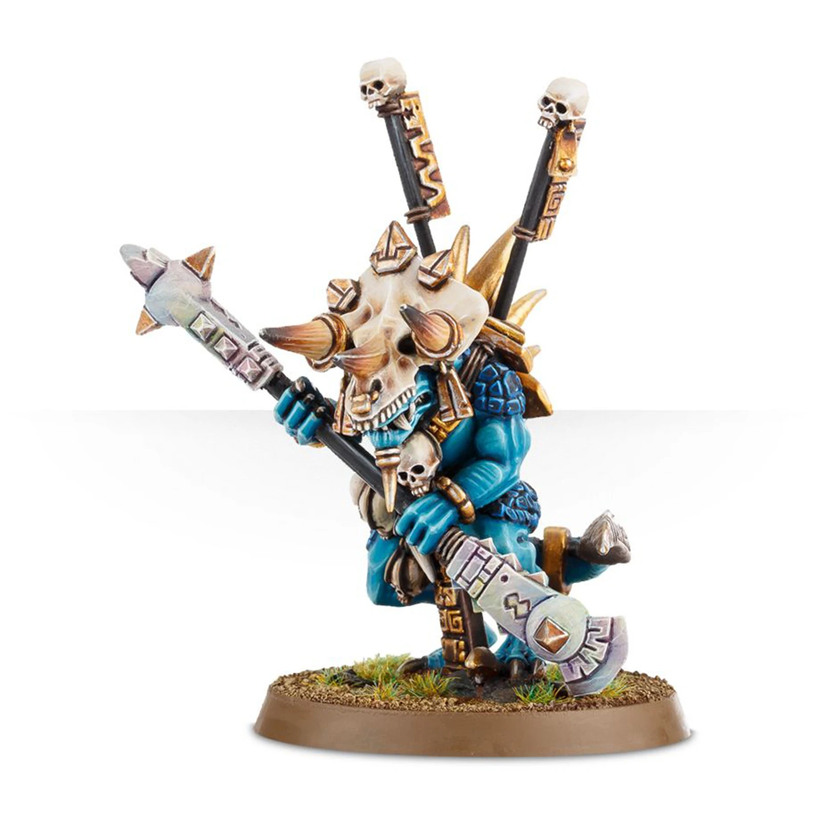 Seraphon Saurus veternity Warden |