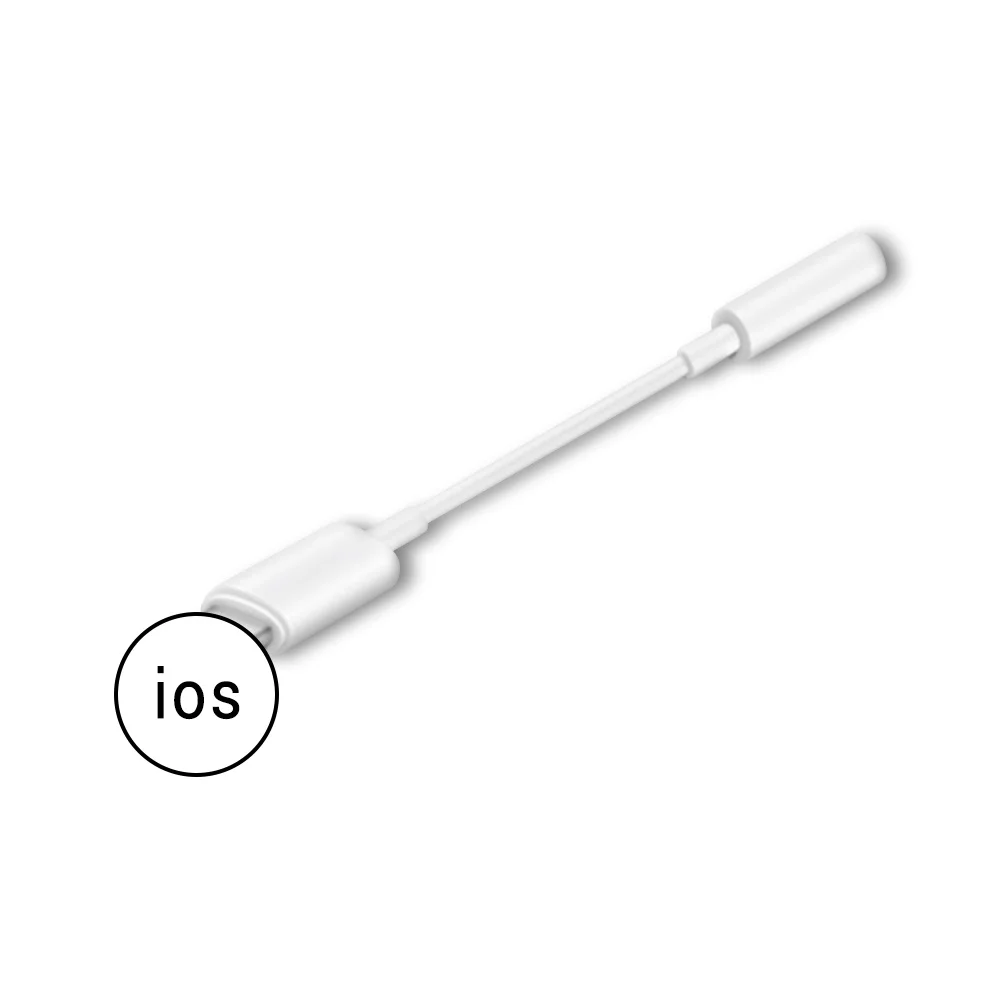 IOS Системы адаптер для подключения наушников для IPhone 7/8/X 3,5 мм для Lightning вспомогательного аудио адаптер, разъём кабель адаптеры для наушников