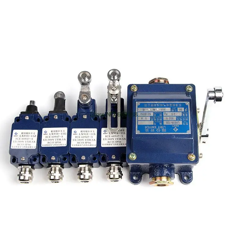 Interruttore A Bilanciere Impermeabile Lx918-11 Marino Del Commutatore Di Limite Con Il Commutatore Limitato Del Rotolo Del Braccio