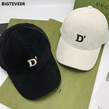 

Women's Corduroy Embroidery Hat Snapback Hip Hop Solid Color Winter Warm Cap Men Women Fashion Outdoor Women Baseball Cap Gorras