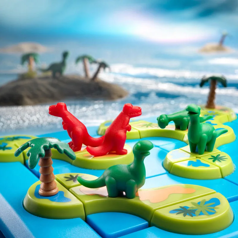 Belgium Art Games Board Game Mysterious Dinosaur Island Parent And Child CHILDREN'S Intelligence Toys SG 282