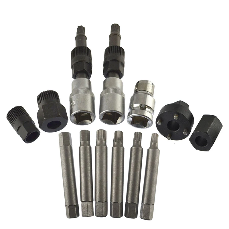 

Tool Removers Parts 13pcs Alternator Hand pulley Repair Rebuild For BOSCH