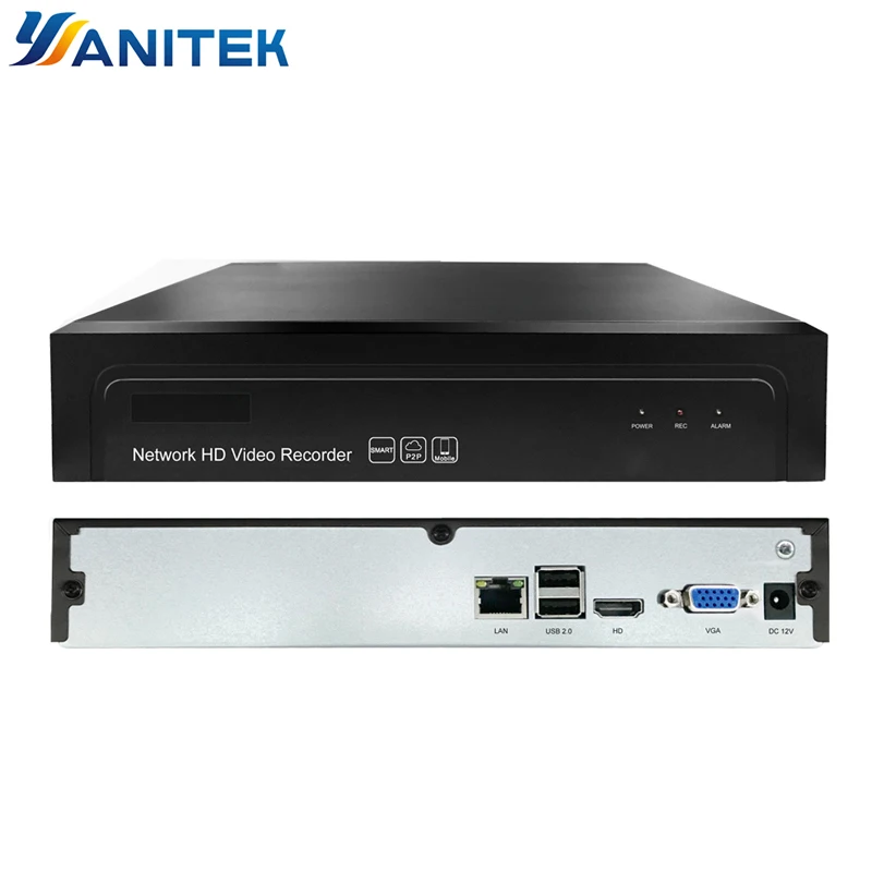 

16CH 5MP 1HDD NVR H.265+/H.265/H.264 CCTV UHD DVR Network Video Recorder Onvif 2.6 IP Camera 1 SATA P2P Cloud AEeye2.0