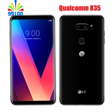 Разблокированный LG V30 4 Гб ОЗУ 64 Гб/128 Гб ПЗУ 6," полный экран Qualcomm835 Восьмиядерный двойной задней камеры(без ивритского языка