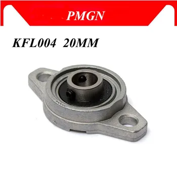 

PMGN KFL004 Pillow Block Flange Ball Bearing 20mm High quality Metal Miniature bearing Zinc Alloy Mechanical Industry