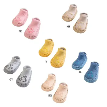 

Infant Baby Slipper Socks Cute Cartoon Animal Toddlers Non-Slip Sole Floor Shoes