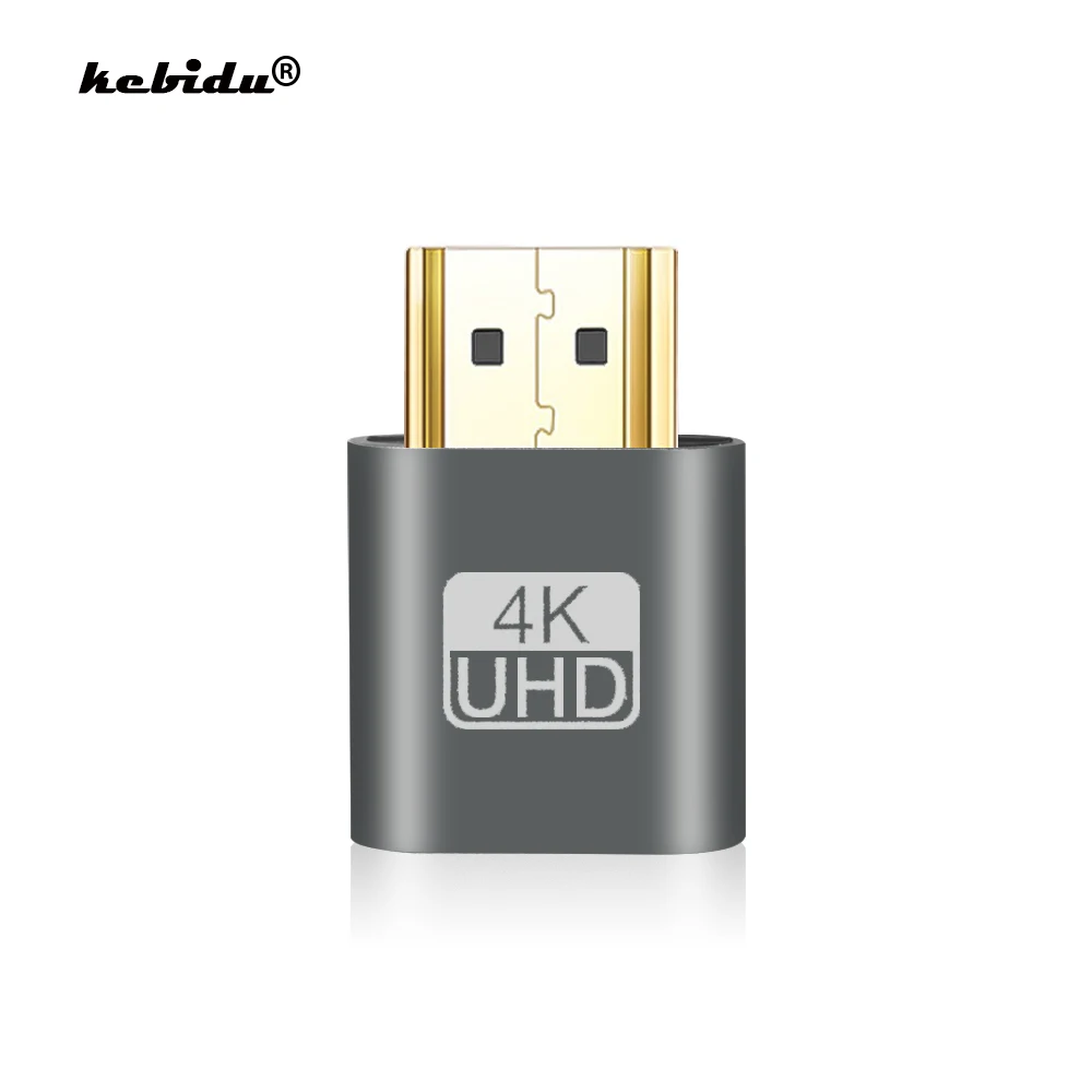Адаптер Виртуального дисплея kebidu Mini VGA Безголовый для Ghost эмулятор отображения Lock