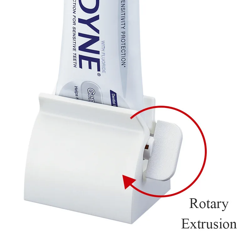 Toothpaste Squeezer Dispenser Tube Squeezer Facial Cleanser Press Rolling Holder For Kids