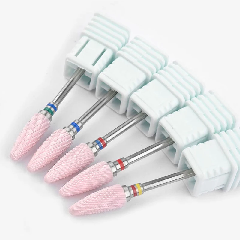 

Ceramic Nail Drill Bit Nail Art Tool for Electric Manicure Drill Machine Accessory Remove Gel Grinding Head Nail Drill Bit