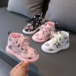Classic Hot Sales Fashion First Walkers Lace Up Cool Lovely Disney Cartoon Toddlers Excellent 5 Stars Girls Boys Shoes