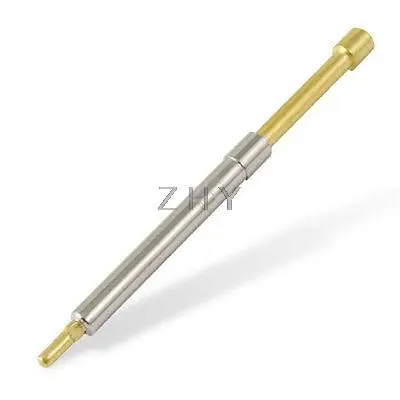 

100 Pcs 2.4mm Flat Tip Spring Test Probes Pin 38mm Length Ksjrp