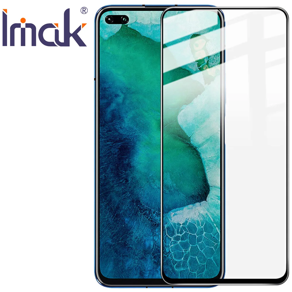 Imak Pro+ полноэкранная панель из клеевого закаленного стекла для huawei Honor View 30 Pro View 30 oleophobic