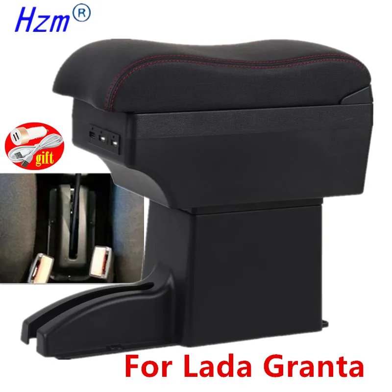 Подлокотник для Lada Kalina/искусственный подлокотник автомобиля интерьер USB