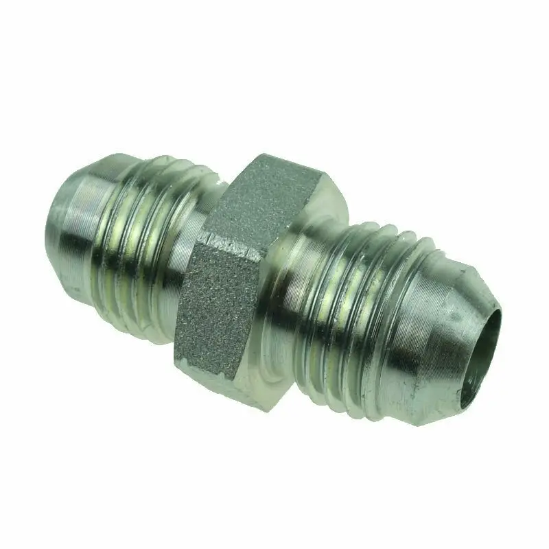 Hydraulic Adapter Fitting Straight Male Connector 3/8" JIC X 3/8" JIC