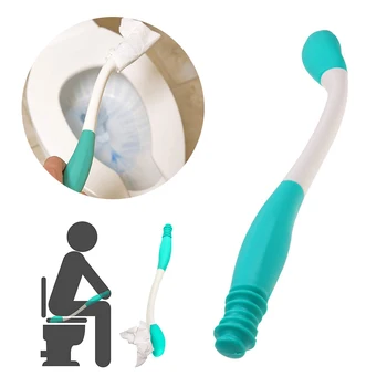 

Long Handle Reach Comfort Bottom Wiper Self Wipe Assist Holder Toilet Paper Tissue Grip Self Wipe Aid Motion Assistance Holder