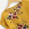 Summer Fashion Floral Print Blouse Pullover Ladies O-Neck Tee Tops Female Women's Short Sleeve Shirt Blusas Femininas Clothing 2