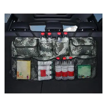 

Car Trunk Storage Bag Seat Back Pocket Suv Car Multi-function Storage Net Pocket