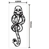 1/5PCS Death Eaters Dark Mark Make Up Tattoos Stickers Cosplay Accessories and Dancing Party Dance Arm Art Temporary Tatoo 5