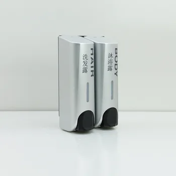 

Bathroom Hole Punched Soap Dispenser Manual Hotel Wall Hanging Shower Gel Kitchen Sannitizer Replacement Bottle Water Soap Dispe