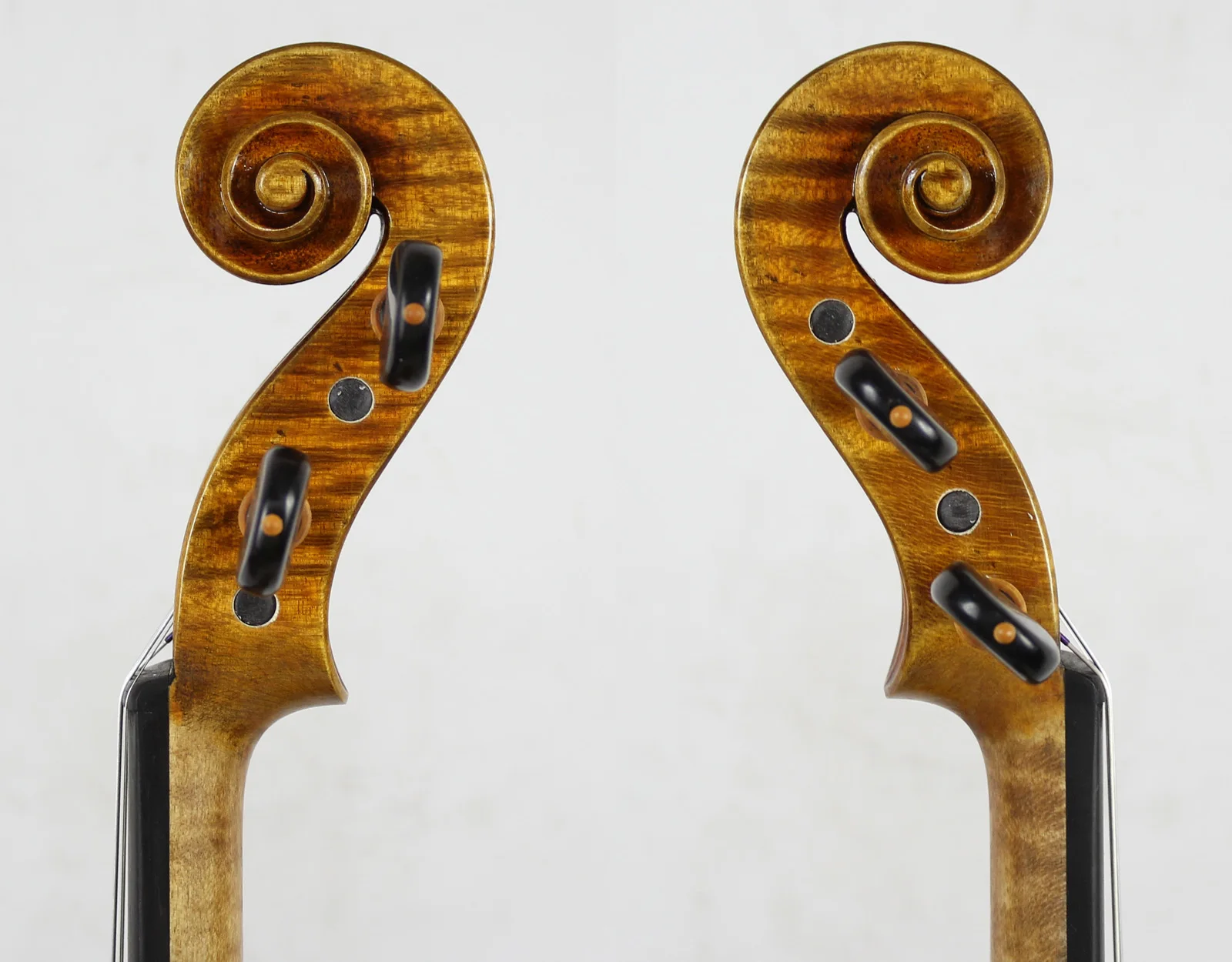Master Violin! Antonio Stradivari Copy! Strong and Deep Tone!Despiau Bridge!Dominant 135B Strings