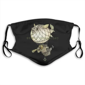 

Face Mask Blowfish Graphic Anti Dust With Filter For Men For Women Kids Girl Boy Teens Masks