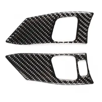 

2pcs Car Left-hand Driving Interior Steering Wheel Button Cover Trim Decoration Fit for Lexus IS300 250C 2006-2012 Accessories