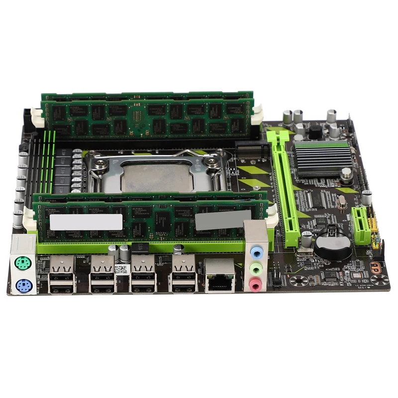 Практичная Настольная компьютерная материнская плата X79G LGA2011 с процессором E5 2689