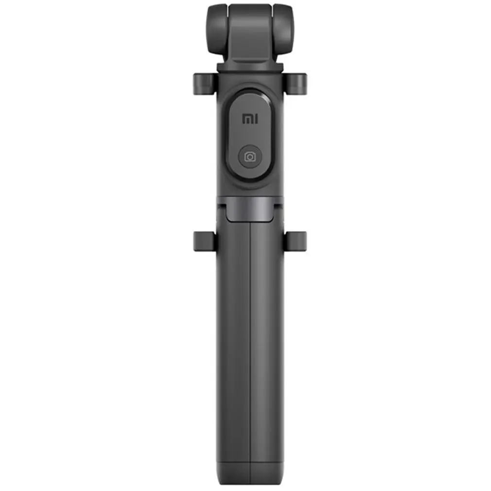Оригинальная селфи-палка xiaomi для телефона, Bluetooth, мини-штатив, селфи-Палка с беспроводным дистанционным затвором для iPhone, samsung, Android - Цвет: Black