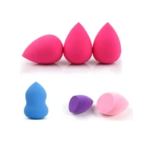 Красота Макияж яйцо Тыква спонж для нанесения пудры слоеные капли воды хлопок мыть лицо сухой и влажной BB крем-основа инструмент с железной коробкой