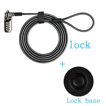 

4-digit security password computer lock - anti-theft laptop lock - notebook anti-theft lock - send lock seat - computer anti-the