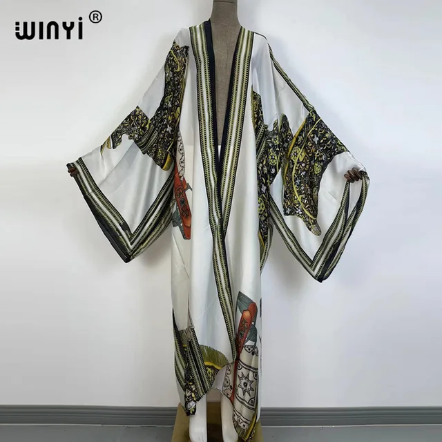 Europe WINYI new tunic bikini sweet lady pink boho Cardigan stitch Cocktail sexcy Boho Maxi Holiday Batwing Sleeve KIMONO mujer 36