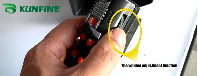 12V 100W Car Waring Horn 5 Model 5 Tone Car Siren Horn Speaker Police Alarm Whistle Whee with Loudspeaker
