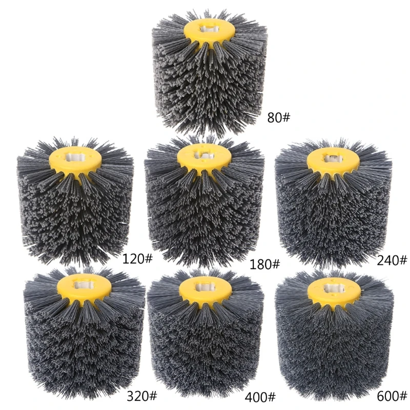 Deburring Abrasive Wire Drawing Round Brush Head Polishing Grinding Buffer Wheel | Инструменты