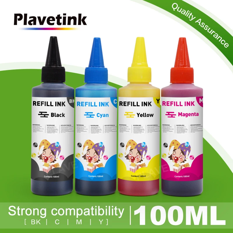 

Plavetink Dye Printer 100ml Bottle Ink Refill Kits For HP 364 655 178 950 951 711 932 933 903 953 940 934 935 920 Cartridges