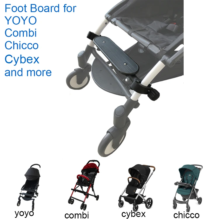 

Universal stroller accessories footboard foot Rest plate Infant Carriages for Babyzen YOYO Combi Cybex yoyaplus and more