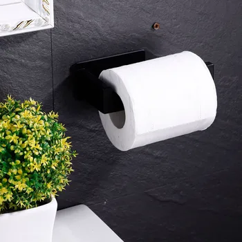

Toilet Paper Holder Tissue Holder Hanging Bathroom Toilet Paper Holder Roll Paper Holder Towel Rack Stand Home Organizer New