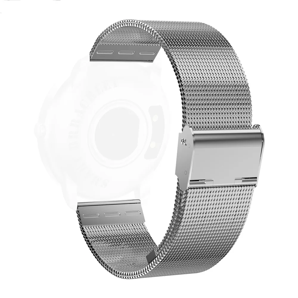 20 мм универсальный стальной Ремешок Браслет ремешок для Xiaomi Amazfit Bip Youth Ticwatch2 CF007H браслеты