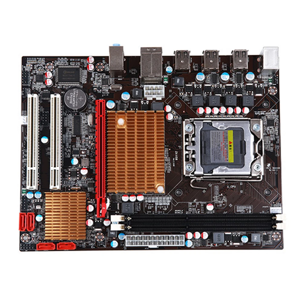 

SATAII High Efficiency Desktop Components Dual Channels Motherboard PCI E LGA 1366 CPU MicroATX Stable DDR3 10 USB Ports